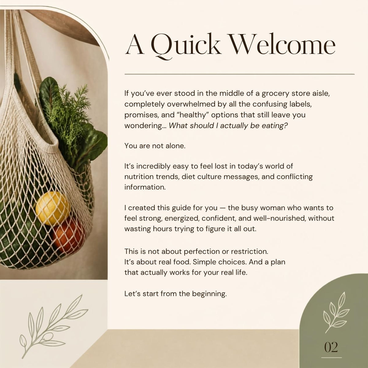 Stop Guessing What To Eat (E-Book)