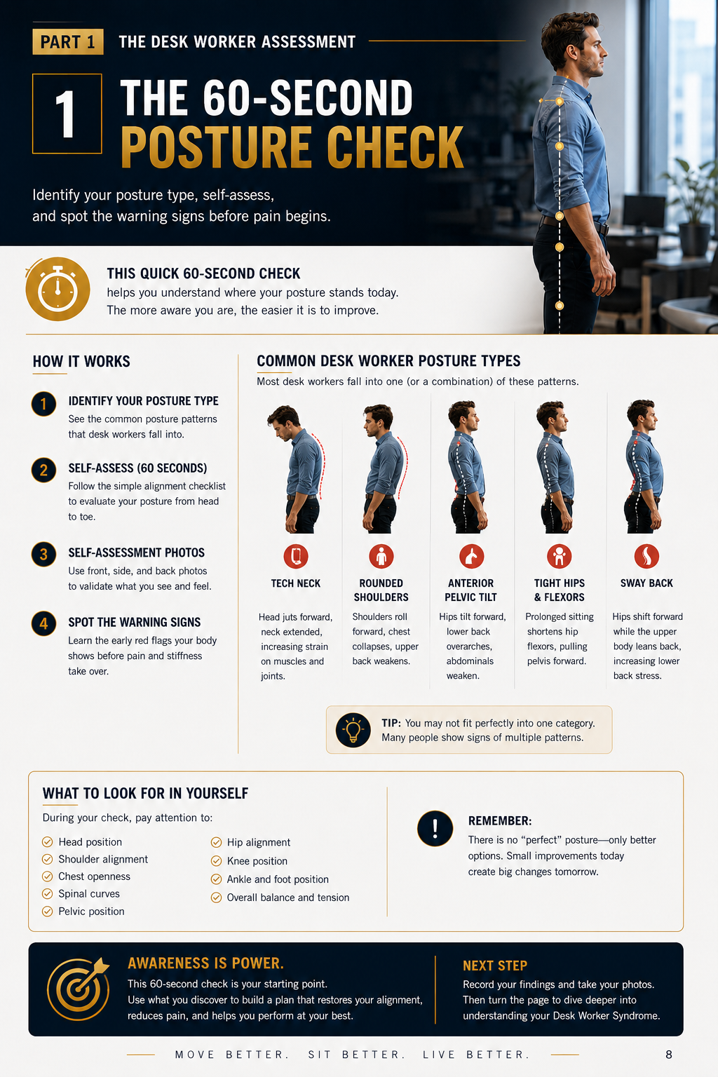 The Desk Worker Posture Reset (PDF Guide)