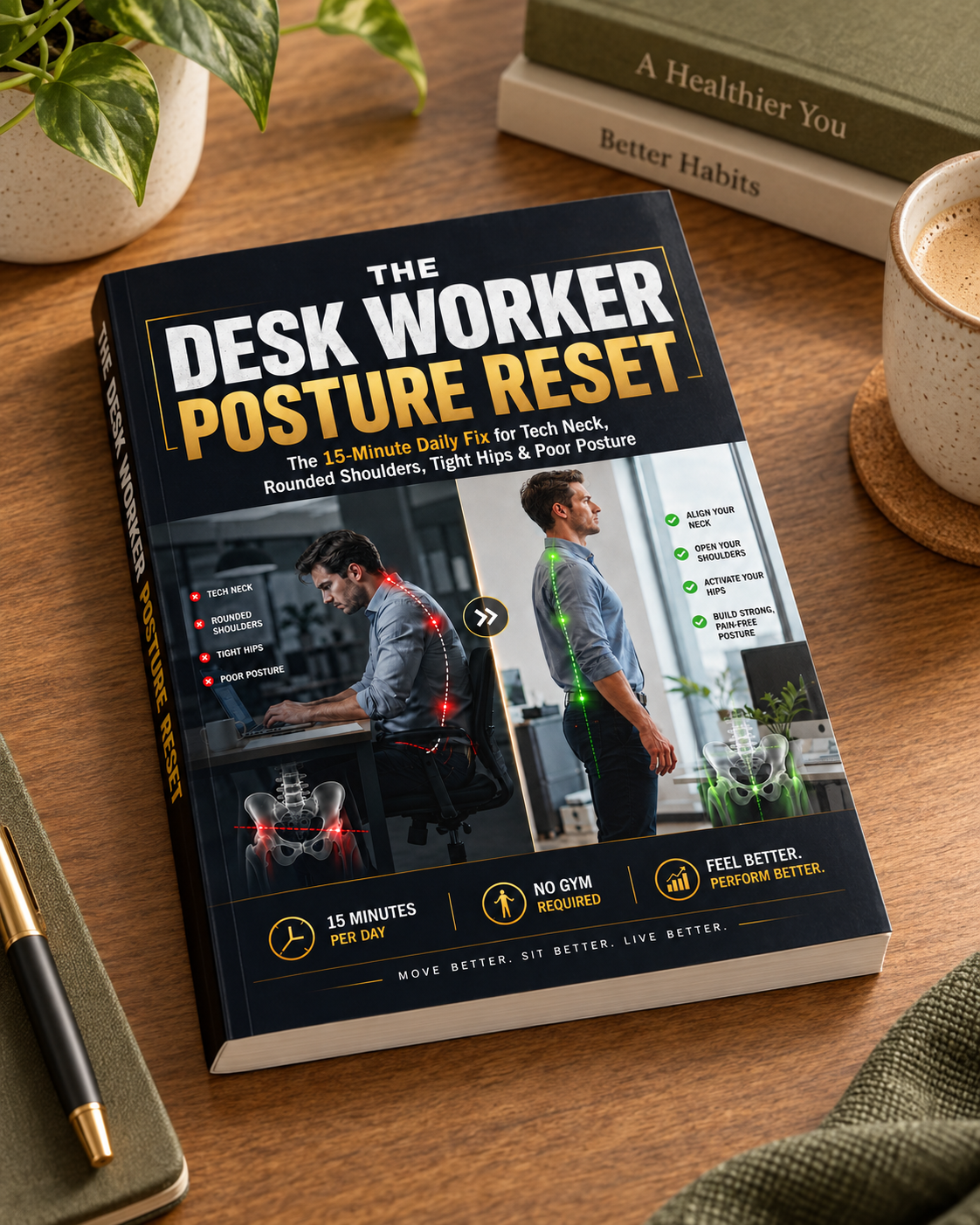 The Desk Worker Posture Reset (PDF Guide)