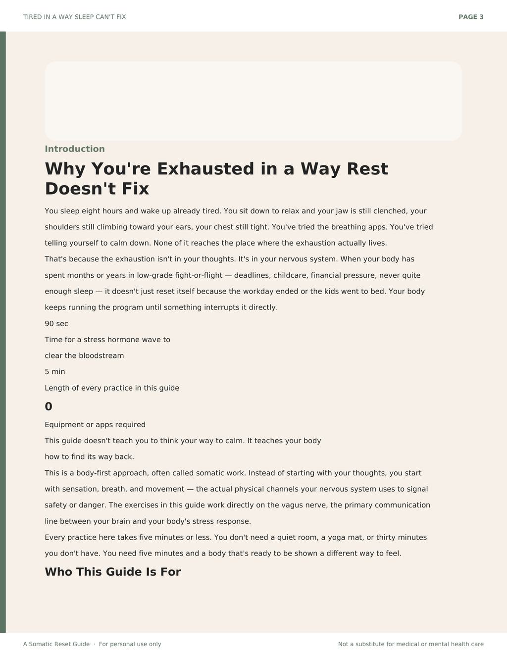 Tired in a Way Sleep Can’t Fix (PDF Guide)
